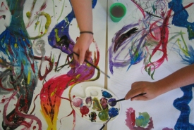 Kunsttherapeutische Gruppenarbeit