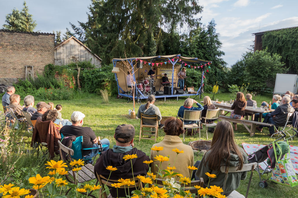 Hofkonzert mit Götz Rausch und den fliegenden Bauten